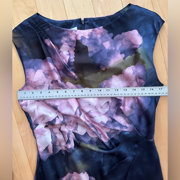 SUZI CHIN for MAGGY BOUTIQUE floral cocktail dress 👗 - Picture 7 of 8